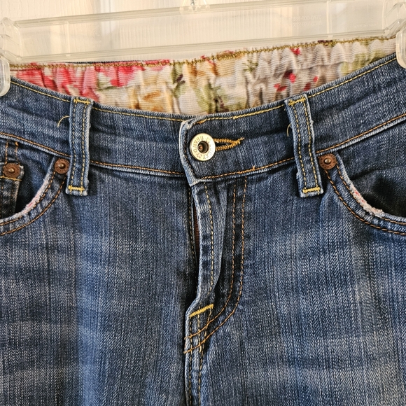 Lucky Brand Sweet N Low Boot Cut Jeans Low Rise Dark Wash Size 6 - Picture 2 of 13